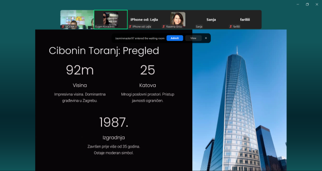 Održana vršnjačka edukacija učenika u sklopu eTwinning projekta Geometrijska tijela u svakodnevnom životu