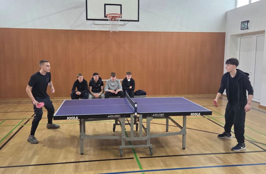 Školski turnir u stolnom tenisu